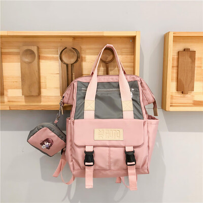 Gugu Gan Junior High School Shoulder Pack Girl Ins Wind High Capacity Travel Computer Backpack College Students Backpack
Gugu Gan Junior High School Shoulder Pack Girl Ins Wind High Capacity Travel Computer Backpack College Students Backpack