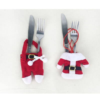 FUNNYBUNNY Christmas Desktop Decoration Cutlery Bag Cutlery Set Christmas Clothes Pants Christmas Gifts
FUNNYBUNNY Christmas Desktop Decoration Cutlery Bag Cutlery Set Christmas Clothes Pants Christmas Gifts