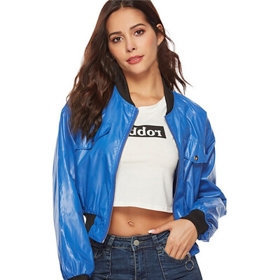 Toponeto Fashion Women Autumn Winter Long Sleeve Solid Stand Collar Glossy Coat Outcoat
Toponeto Fashion Women Autumn Winter Long Sleeve Solid Stand Collar Glossy Coat Outcoat