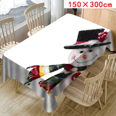Toponeto Christmas Tablecloth Print Rectangle Table Cover Holiday Party Home Decor
Toponeto Christmas Tablecloth Print Rectangle Table Cover Holiday Party Home Decor