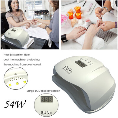 Toponeto SUN X 54W LED Lamp Nail Dryer Auto Sensing Machine Cure UV Gel LCD Time Display
Toponeto SUN X 54W LED Lamp Nail Dryer Auto Sensing Machine Cure UV Gel LCD Time Display