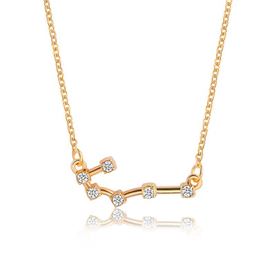 12 Constellation Crystal Zodiac Sign Pendant Necklace For Women Girls Silver Gold Chain Choker Friendship Necklace BFF Jewelry
12 Constellation Crystal Zodiac Sign Pendant Necklace For Women Girls Silver Gold Chain Choker Friendship Necklace BFF Jewelry
