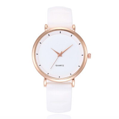 Ms Silicone Watch Simple Student Quartz Watch Female