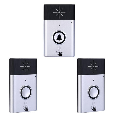 Wireless Voice Intercom Doorbell 2-way Talk Monitor with 1Outdoor Unit Button 2 Indoor Unit Receiver Smart Home Security Door Be
Wireless Voice Intercom Doorbell 2-way Talk Monitor with 1Outdoor Unit Button 2 Indoor Unit Receiver Smart Home Security Door Be