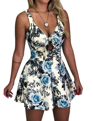2019 New Summer Fashion Women Sexy Chest Bowknot Floral Jumpsuit Printed Strap Playsuit Siamese Romper Shorts
2019 New Summer Fashion Women Sexy Chest Bowknot Floral Jumpsuit Printed Strap Playsuit Siamese Romper Shorts
