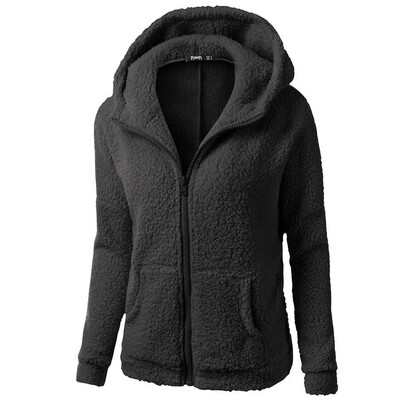 Roseonmyhand Women Hooded Sweater Coat Winter Warm Wool Zipper Coat Cotton Coat Outwear
Roseonmyhand Women Hooded Sweater Coat Winter Warm Wool Zipper Coat Cotton Coat Outwear