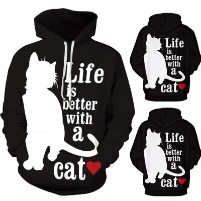 Toponeto Women Autumn Winter Cat Print Letter Long Sleeve Caps Sweatshirt Pullover Top
Toponeto Women Autumn Winter Cat Print Letter Long Sleeve Caps Sweatshirt Pullover Top