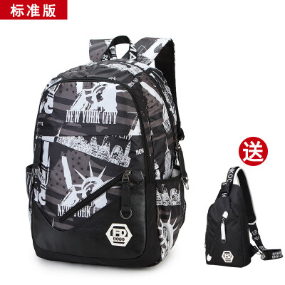 Backpack Oxford Mens Casual Backpack Mens Travel Bag