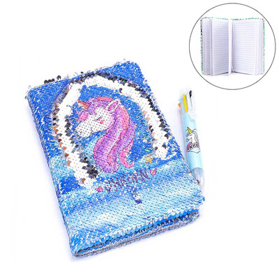 Magic Sequin Journal Reversible Sequin Office A5 Notebook Mermaid Notepad School Diary
Magic Sequin Journal Reversible Sequin Office A5 Notebook Mermaid Notepad School Diary