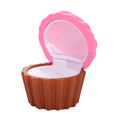 〖Follure〗Cute Cake Cup Shape Velvet Ring Box Earring Pendant Necklace Jewelry Box Brown
〖Follure〗Cute Cake Cup Shape Velvet Ring Box Earring Pendant Necklace Jewelry Box Brown
