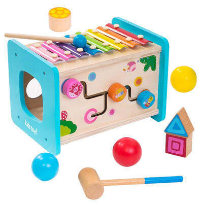 Boby fun music intelligence box knocking childrens toys baby early education educational toys 7516
Boby fun music intelligence box knocking childrens toys baby early education educational toys 7516