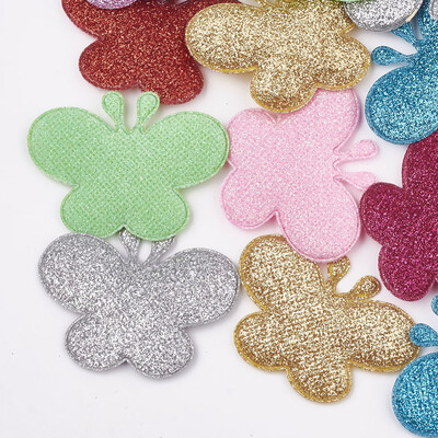 Glitter PU Patches with Non Woven Fabric Back&Sponge Inside Butterfly Mixed Color 48x61x5mm
Glitter PU Patches with Non Woven Fabric Back&Sponge Inside Butterfly Mixed Color 48x61x5mm