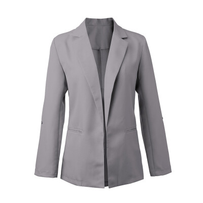 Slim Fit Long Sleeve Blazer Jacket Fashion Solid Color Tops For Women Ladies Office Notched Blouse Coats
Slim Fit Long Sleeve Blazer Jacket Fashion Solid Color Tops For Women Ladies Office Notched Blouse Coats
