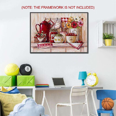5D Diamond Painting Kits Kitchen DIY Full Drill Diamond Painting Needlework Crystal Painting Rhinestone Cross Stitch Mosaic Painti
5D Diamond Painting Kits Kitchen DIY Full Drill Diamond Painting Needlework Crystal Painting Rhinestone Cross Stitch Mosaic Painti