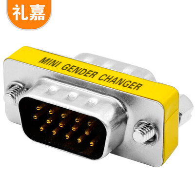Lijia LIJIA GG-DB15 computer VGA male to male connector 15 pin 15 pin one conversion extension head DB15 pin VGA video cable adapter support mutual conversion
Lijia LIJIA GG-DB15 computer VGA male to male connector 15 pin 15 pin one conversion extension head DB15 pin VGA video cable adapter support mutual conversion