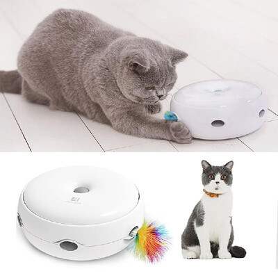 Interactive Cat Toy Electronic Smart Cat Teasing Toy with Dripping Sounds Feather Smart Modes Nighttime Light
Interactive Cat Toy Electronic Smart Cat Teasing Toy with Dripping Sounds Feather Smart Modes Nighttime Light