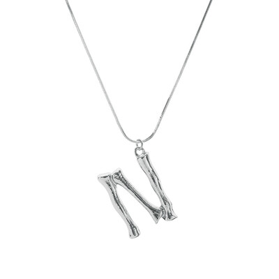 Silvery Initial Letters Necklace Women Color Chain 2018 Fashion Long Necklaces Big Pendant Statement Necklace Collier Femme
Silvery Initial Letters Necklace Women Color Chain 2018 Fashion Long Necklaces Big Pendant Statement Necklace Collier Femme