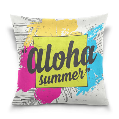 ALAZA 16 X 16 inch Pillow Case Decorative Cushion Cover Quote With Tropical Leaves Pattern Pillowcase
ALAZA 16 X 16 inch Pillow Case Decorative Cushion Cover Quote With Tropical Leaves Pattern Pillowcase
