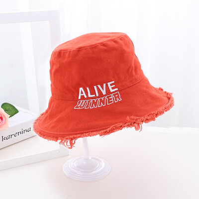 Korean version of the new woolly denim fisherman hat solid-colored letter womens hat casual flat top basin hat big edge sun hat
Korean version of the new woolly denim fisherman hat solid-colored letter womens hat casual flat top basin hat big edge sun hat