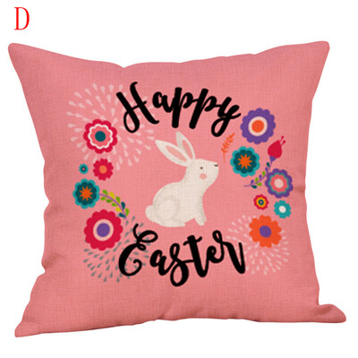 Gobestart Happy Easter Bunny Pillow Cover Linen Sofa Cushion Cover Home Decor Pillow Case
Gobestart Happy Easter Bunny Pillow Cover Linen Sofa Cushion Cover Home Decor Pillow Case