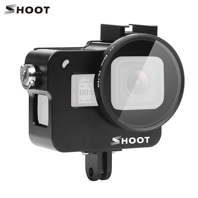 SHOOT XTGP505A Protective Aluminum Alloy Camera Cage Skeleton Housing Case with 52mm UV Filter for GoPro Hero 7 BlackHero 6Hero
SHOOT XTGP505A Protective Aluminum Alloy Camera Cage Skeleton Housing Case with 52mm UV Filter for GoPro Hero 7 BlackHero 6Hero
