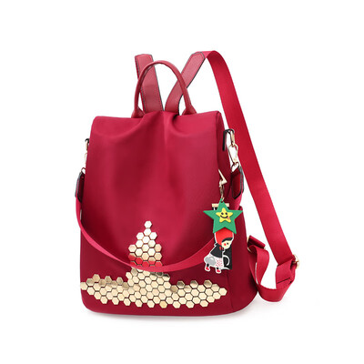 Backpack lady fashion versatile bag fashion travel leisure Oxford canvas travel small backpack
Backpack lady fashion versatile bag fashion travel leisure Oxford canvas travel small backpack
