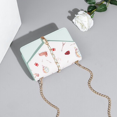 In summer the one-shoulder girl on the Korean version of Joker slung ins fashion chain is a little fresh student
In summer the one-shoulder girl on the Korean version of Joker slung ins fashion chain is a little fresh student