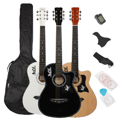 Glarry GT507 38" Spruce Board Guitar with Bag String Pick Strap LCD Mixer&Guard Plate for Beginner 3-Color
Glarry GT507 38" Spruce Board Guitar with Bag String Pick Strap LCD Mixer&Guard Plate for Beginner 3-Color