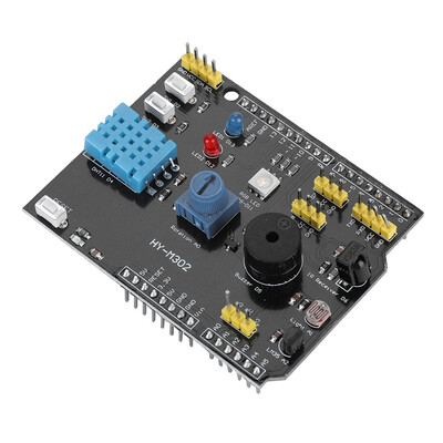 Greensen 9-in-1 Multi-function Module Expansion Board Buzzer For UNO Arduino LM35DHT11 LED Module
Greensen 9-in-1 Multi-function Module Expansion Board Buzzer For UNO Arduino LM35DHT11 LED Module