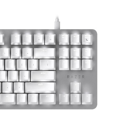 Razer BlackWidow Mechanical Keyboard Gaming Office Orange Mechanical Switches Wired Keyboard 87 Keys Silver
Razer BlackWidow Mechanical Keyboard Gaming Office Orange Mechanical Switches Wired Keyboard 87 Keys Silver