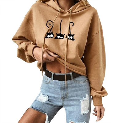 2019 Fashion Cartoon Print Loose Hooded Long-Sleeved Hooded Sweatshirt Women&39S Long-Sleeved Hoodie
2019 Fashion Cartoon Print Loose Hooded Long-Sleeved Hooded Sweatshirt Women&39S Long-Sleeved Hoodie