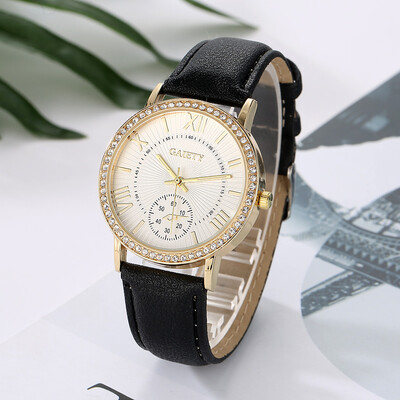 Simple Fashion Dress Watches Women Fashion Leather Band Analog Quartz Round Wrist Watch Women watches top brand luxury &Ff
Simple Fashion Dress Watches Women Fashion Leather Band Analog Quartz Round Wrist Watch Women watches top brand luxury &Ff