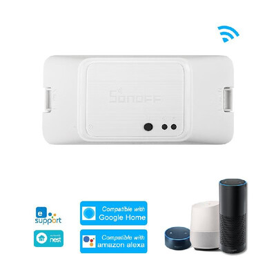 SONOFF BASICR3 WIFI DIY Smart Switch Works with Alexa & Google Nest Home Voice Control APP Remote Control Timer Schedule 10A220
SONOFF BASICR3 WIFI DIY Smart Switch Works with Alexa & Google Nest Home Voice Control APP Remote Control Timer Schedule 10A220