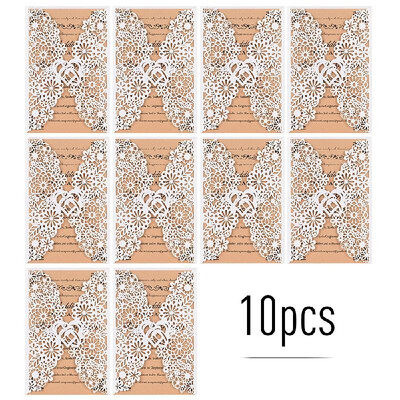 10pcs Pearl Paper Floral Invitation Cards Invitation Holders with Blank Inner Sheet for Wedding Birthday Party Anniversary
10pcs Pearl Paper Floral Invitation Cards Invitation Holders with Blank Inner Sheet for Wedding Birthday Party Anniversary