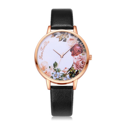 High Quality Women Watches Flower Bird Pattern Watch Temperament Leather Strap Ladies Quartz Wristwatch Optimal Clock
High Quality Women Watches Flower Bird Pattern Watch Temperament Leather Strap Ladies Quartz Wristwatch Optimal Clock