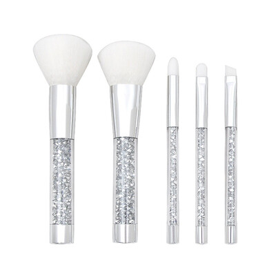 Toponeto 5 Pcs Clear Crystal Diamond Material Handle For Eye Brush And Makeup Brush Set
Toponeto 5 Pcs Clear Crystal Diamond Material Handle For Eye Brush And Makeup Brush Set