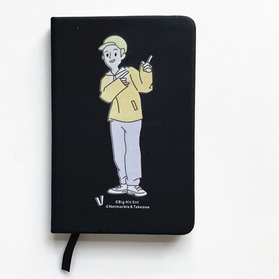 Kpop BTS Notebook Bangtan Boy Jungkook Jimin V Suga Jin J-Hope Rap Monster Hardcover Dotted Grid Journal Best Gift for The Army
Kpop BTS Notebook Bangtan Boy Jungkook Jimin V Suga Jin J-Hope Rap Monster Hardcover Dotted Grid Journal Best Gift for The Army