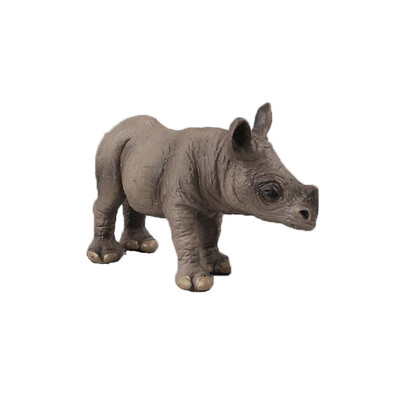 Siaonvr Rhinoceros Animal Model Toy Figurine Model Ornament Toys