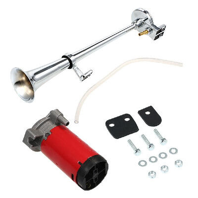 12V Single Trumpet Horn of Air Electric Air Horn Compressor 180dB Super Loud for Trucks Lorrys Cars
12V Single Trumpet Horn of Air Electric Air Horn Compressor 180dB Super Loud for Trucks Lorrys Cars
