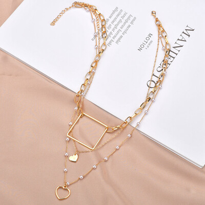 New Bohemia Multi-layer Gold Metal Alloy Stars Pendant&Necklaces For Women Summer Boho Choker Necklaces Party Wedding Jewelry
New Bohemia Multi-layer Gold Metal Alloy Stars Pendant&Necklaces For Women Summer Boho Choker Necklaces Party Wedding Jewelry