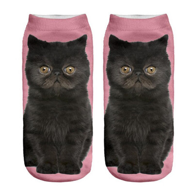 1Pair 3D Socks Funny Low Cut Ankle Socks Unisex Adult Elastic Sock Cute Animal Cat Print Socks
1Pair 3D Socks Funny Low Cut Ankle Socks Unisex Adult Elastic Sock Cute Animal Cat Print Socks