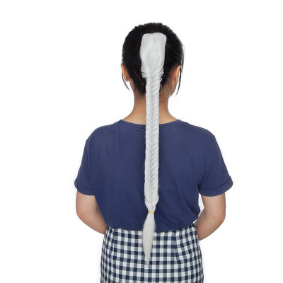 21 Inches Ponytail Fishtail Braid Extension Long Clip on Bun with Claw Clip Synthetic Ponytail Hairpieces
21 Inches Ponytail Fishtail Braid Extension Long Clip on Bun with Claw Clip Synthetic Ponytail Hairpieces