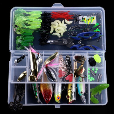 110PCSSet Fishing Lures Hook Set with Box Sets 2 35Pcs Soft Worm Lure Carp 10 Lead Head Jig 1 Set Tackle
110PCSSet Fishing Lures Hook Set with Box Sets 2 35Pcs Soft Worm Lure Carp 10 Lead Head Jig 1 Set Tackle