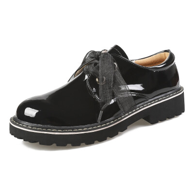 126 Europe&the United States British single shoes womens fashion simple&thick with thin w
126 Europe&the United States British single shoes womens fashion simple&thick with thin w
