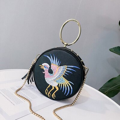 Tailored Women Retro Chinese Style Leather Fly Bird Bag Crane Circular Bag Crossbody Bag
Tailored Women Retro Chinese Style Leather Fly Bird Bag Crane Circular Bag Crossbody Bag