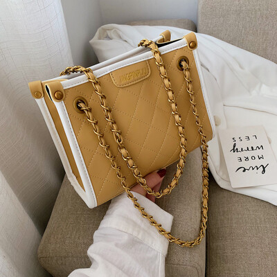 New rhombic embroidered line small bag female 2019 new wave Korean version of the wild single shoulder slung fashion chain tote bag
New rhombic embroidered line small bag female 2019 new wave Korean version of the wild single shoulder slung fashion chain tote bag