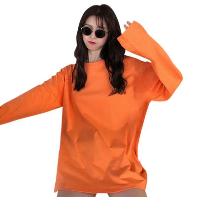 Autumn T-shirt Women Solid Color Long Sleeve O-Neck Regular Vintage Halajuku Loose Casual Female Basic Tops
Autumn T-shirt Women Solid Color Long Sleeve O-Neck Regular Vintage Halajuku Loose Casual Female Basic Tops