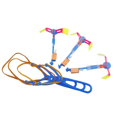Arrow Helicopter Flying Toy with LED Pack of 3
