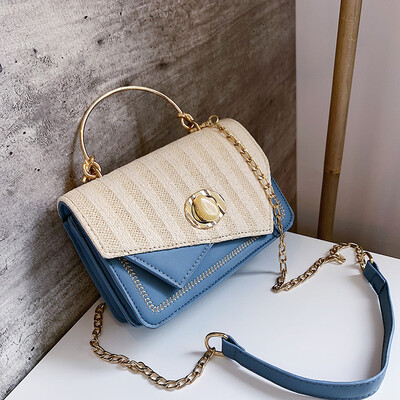 Korean Joker bag chic texture color chain womens bag new 2019 casual shoulder slung small square bag
Korean Joker bag chic texture color chain womens bag new 2019 casual shoulder slung small square bag