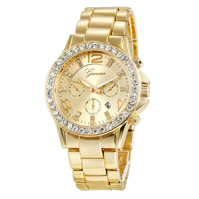 Geneva watches New business mens watches Mens watches Alloy diamond watch Three-eye steel belt quartz watch
Geneva watches New business mens watches Mens watches Alloy diamond watch Three-eye steel belt quartz watch
